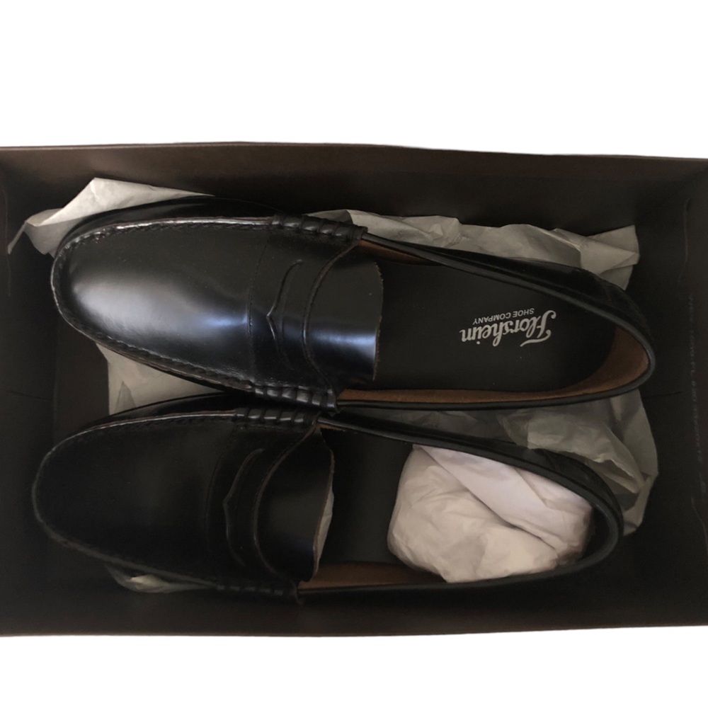 Brand New Men's Florsheim, Berkeley Penny Loafer 17058-01 Black Leather Size 10